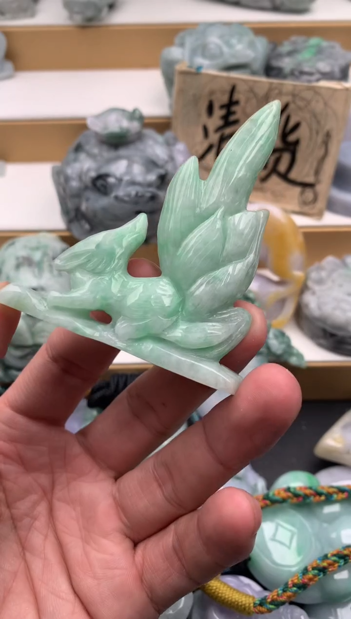 吊坠(不含链)未镶嵌翡翠11