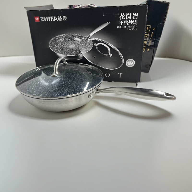 30CM花岗岩不粘炒锅（CG30H）
