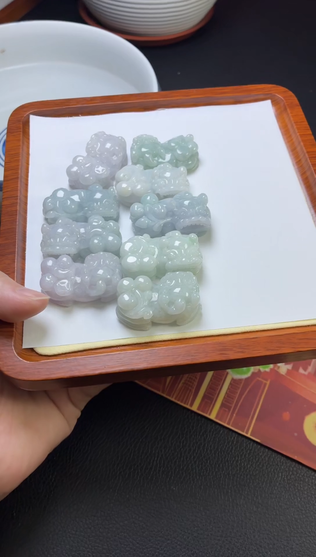 翡翠未镶嵌颈饰缅甸天然翡翠貔貅吊坠