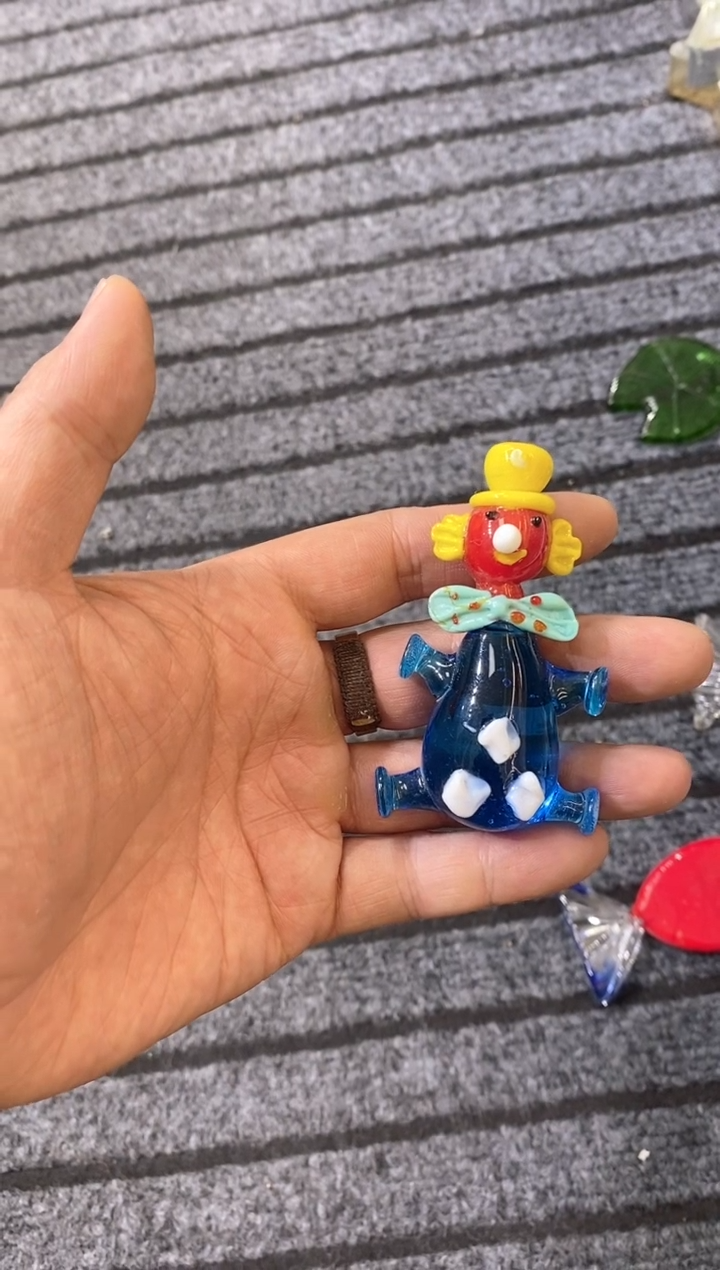 琉璃手工艺品老货小丑