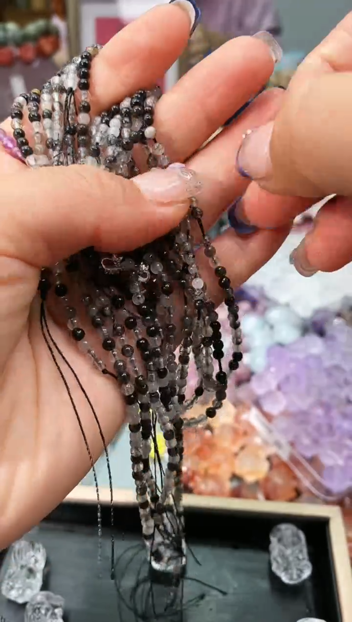 未镶嵌颈饰水晶51a多样性发其一/5.25/1个