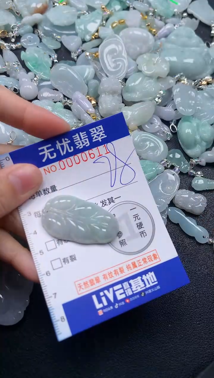 颈饰未镶嵌翡翠611