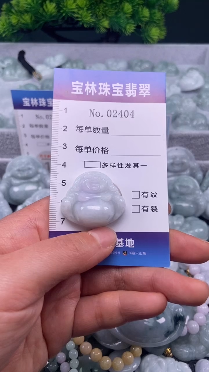 颈饰未镶嵌翡翠天然缅甸翡翠2404