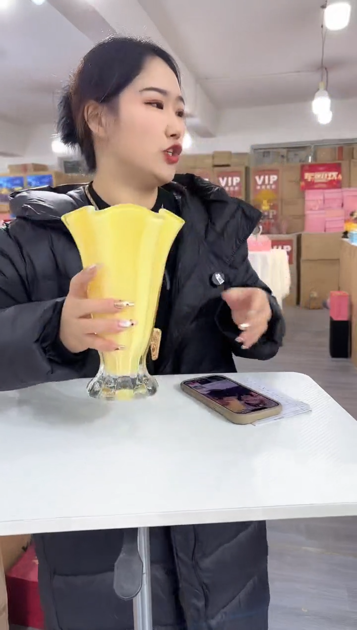 【闪购商品】琉璃简屿花器Z-品56