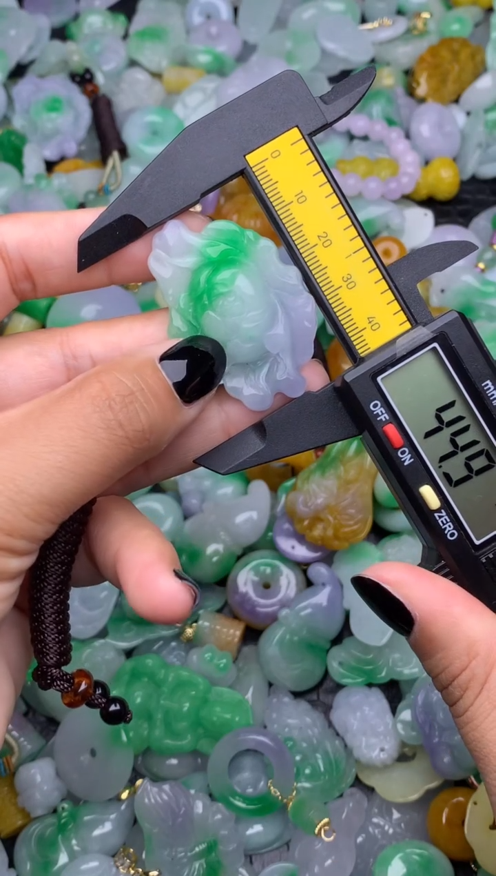 翡翠未镶嵌颈饰天然缅甸翡翠吊坠