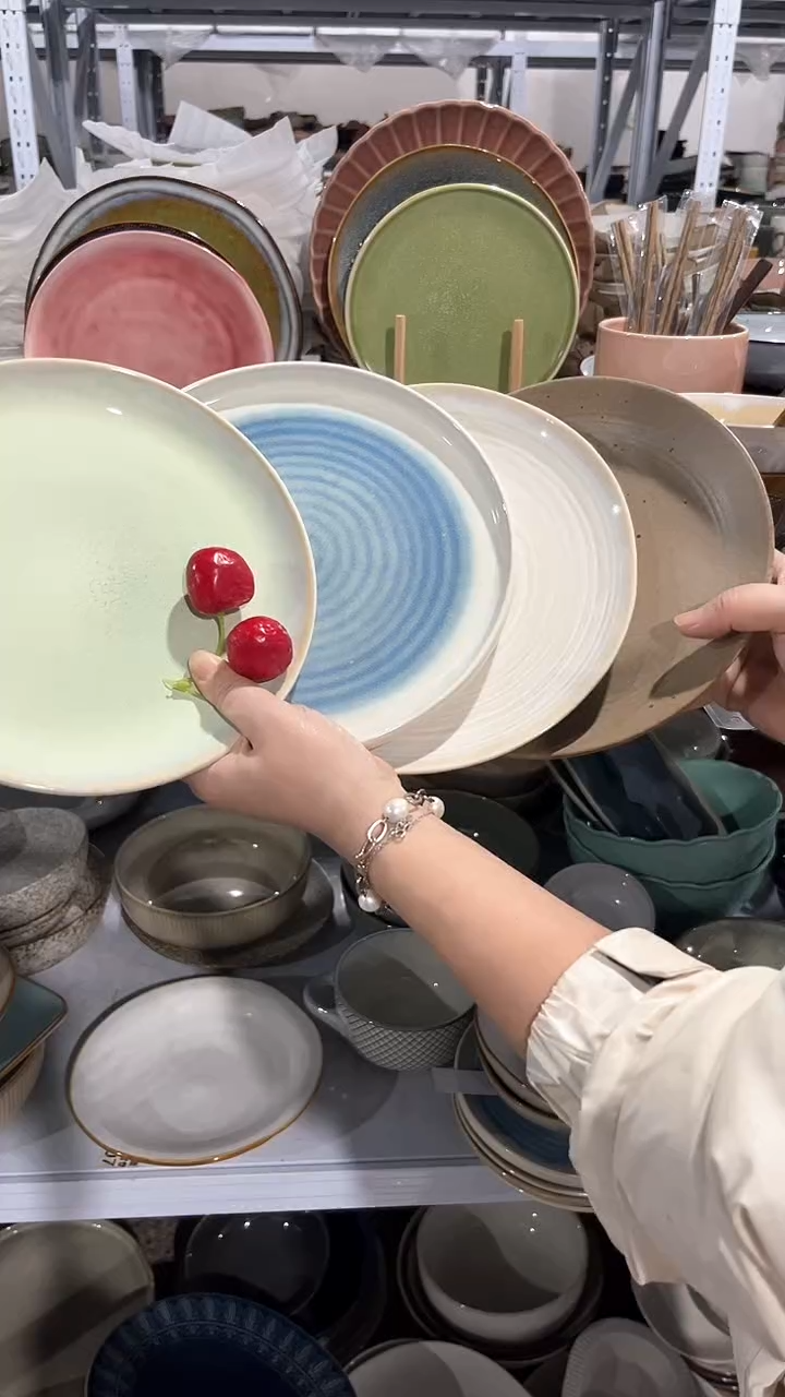 【闪购商品】瓷片外贸尾货瑕疵满20包邮X4 28XG小盘
