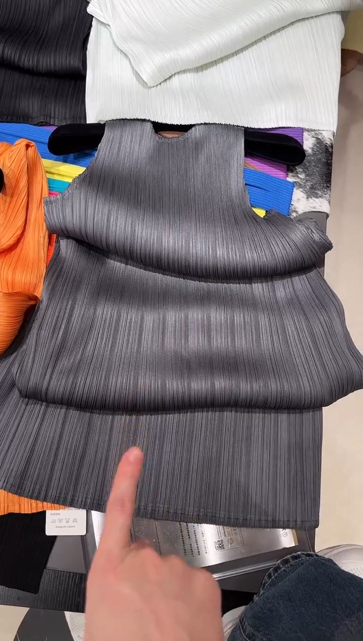 心*扬3093无袖连衣裙深灰色