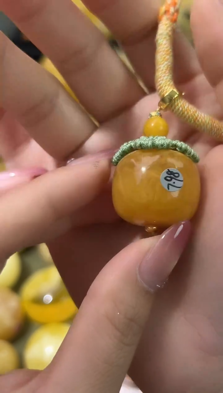 裸石琥珀未镶嵌天然琥珀蜜蜡吊坠