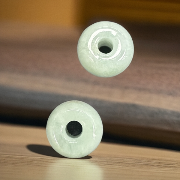 天然A货冰晴底翡翠路路通精美饰品 多样性发一