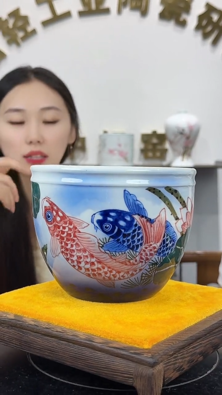 摆件国检鉴证中心-陶瓷-手绘-1111