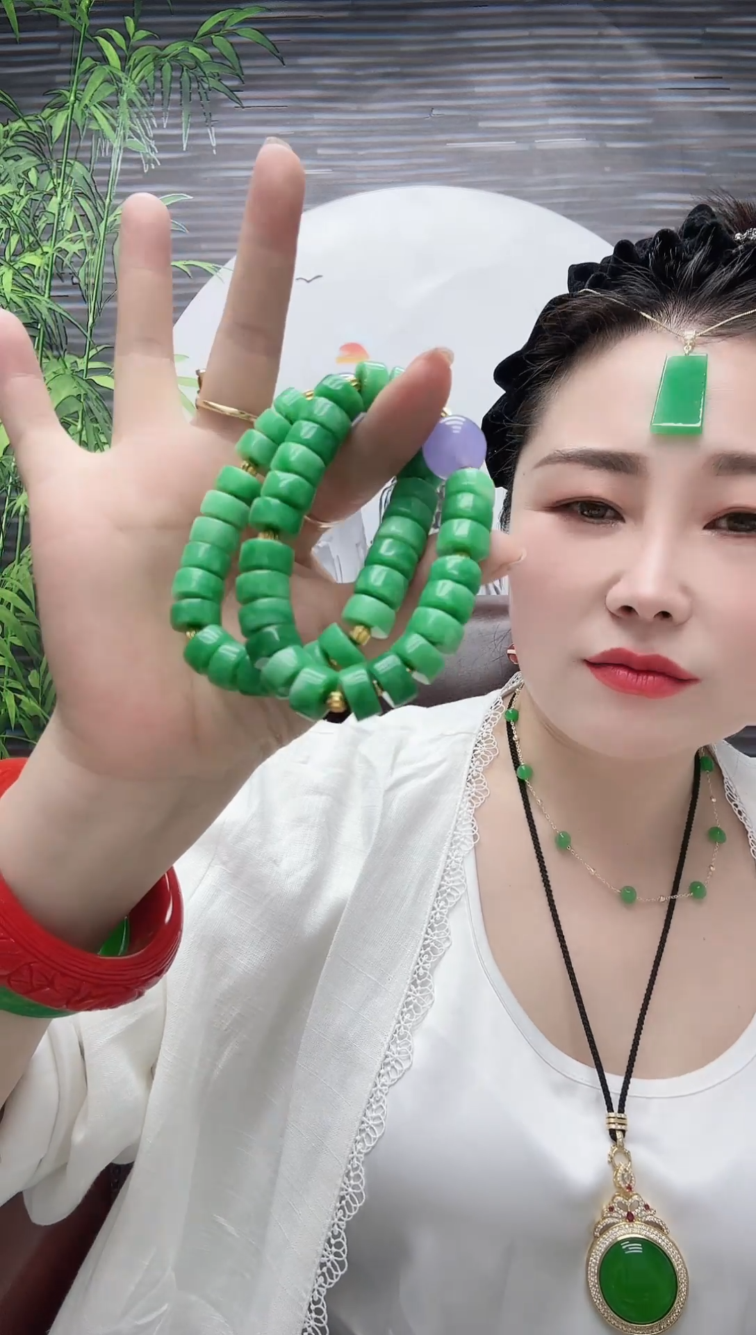 私人定制高货绿色盘