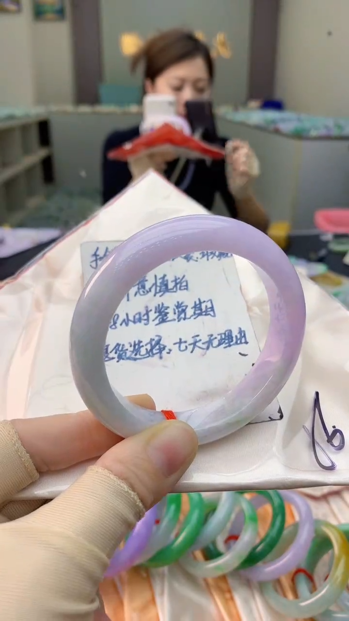 未镶嵌手镯翡翠0248844163