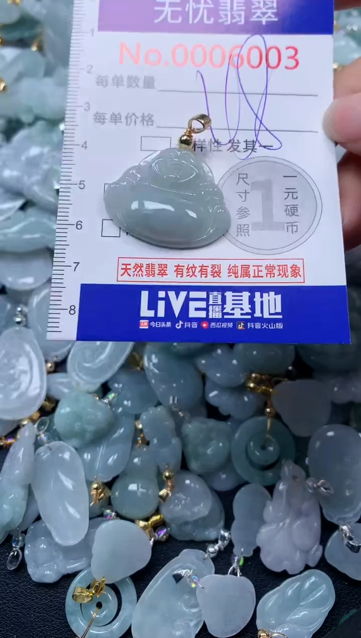 颈饰未镶嵌翡翠6003