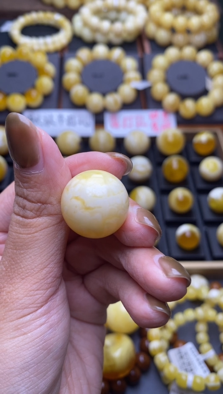 【闪购商品】琥珀裸石未镶嵌大小姐珠宝严选79