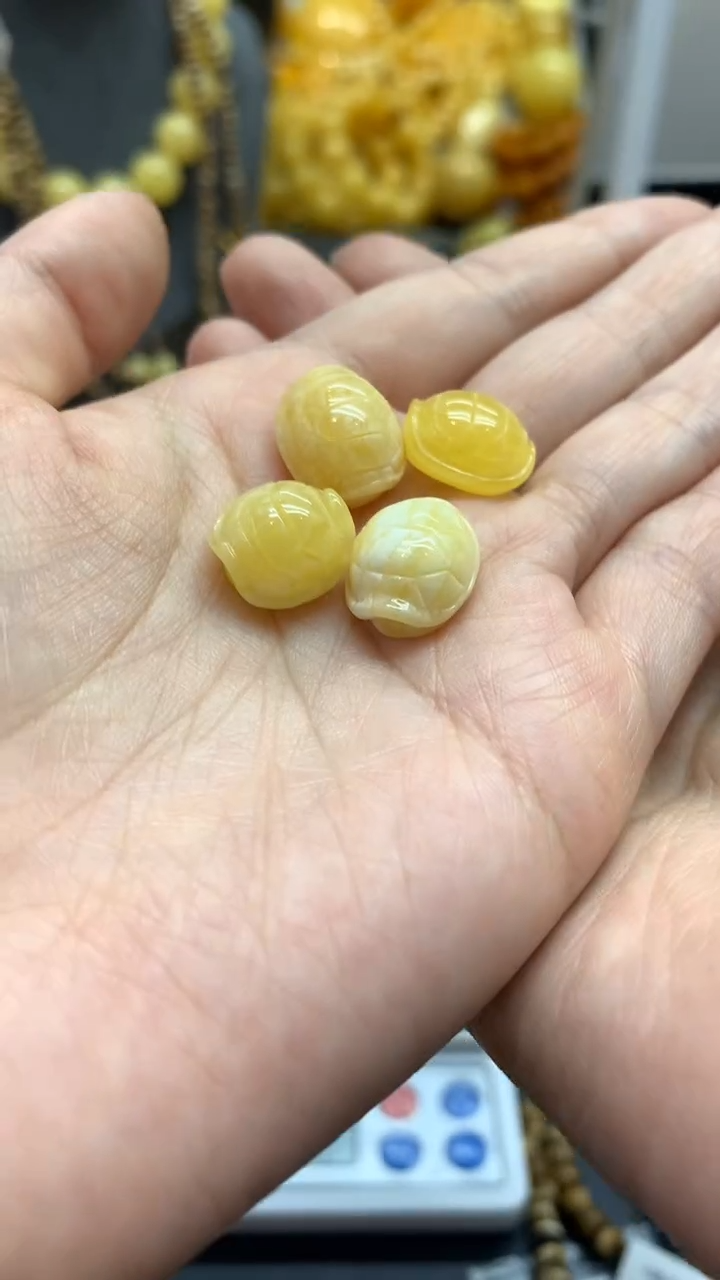 【闪购商品】琥珀珠宝奇石未镶嵌211）2发4个