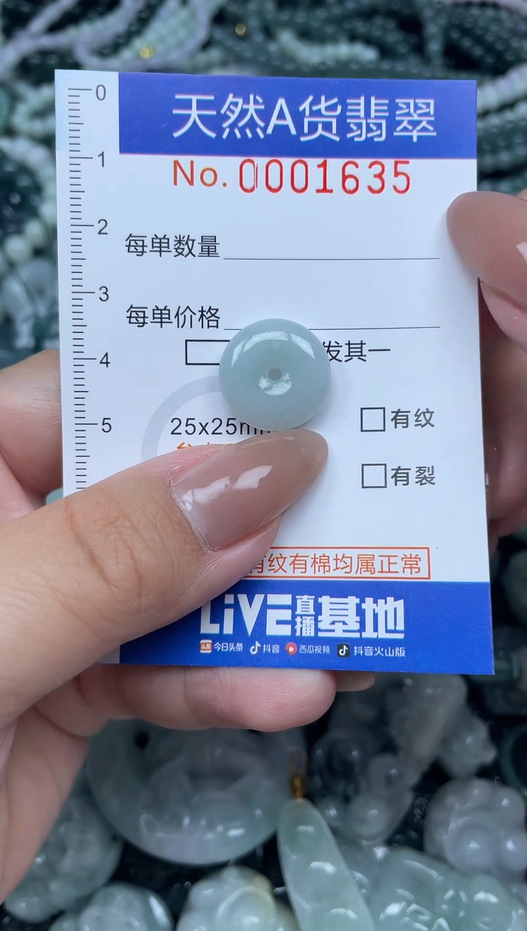 颈饰未镶嵌翡翠天然A货 支持复检