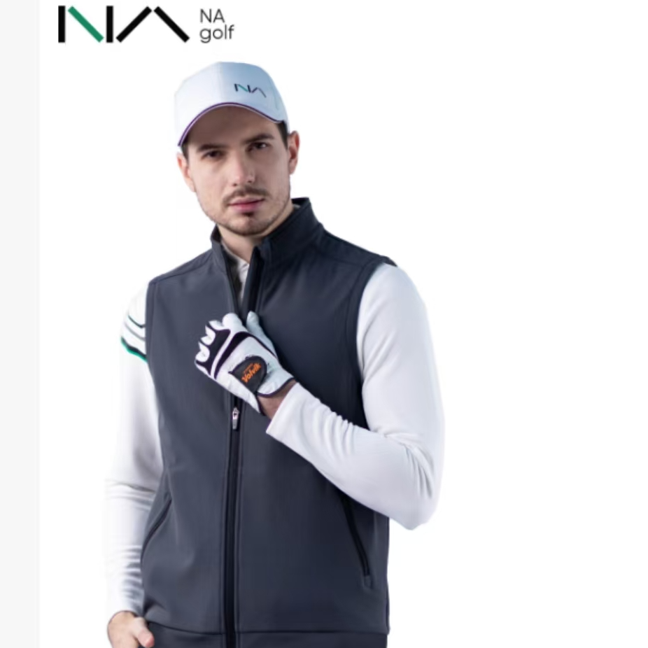 NAgolf高尔夫服装秋季新品男士时尚户外训练运动透气防风速干马甲