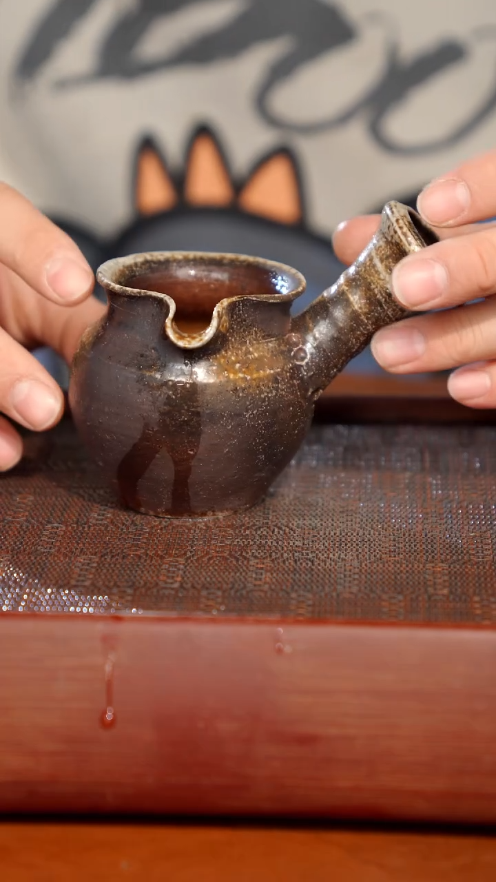 陶瓷奢瓷/瑞寅柴烧茶器（公道）1542