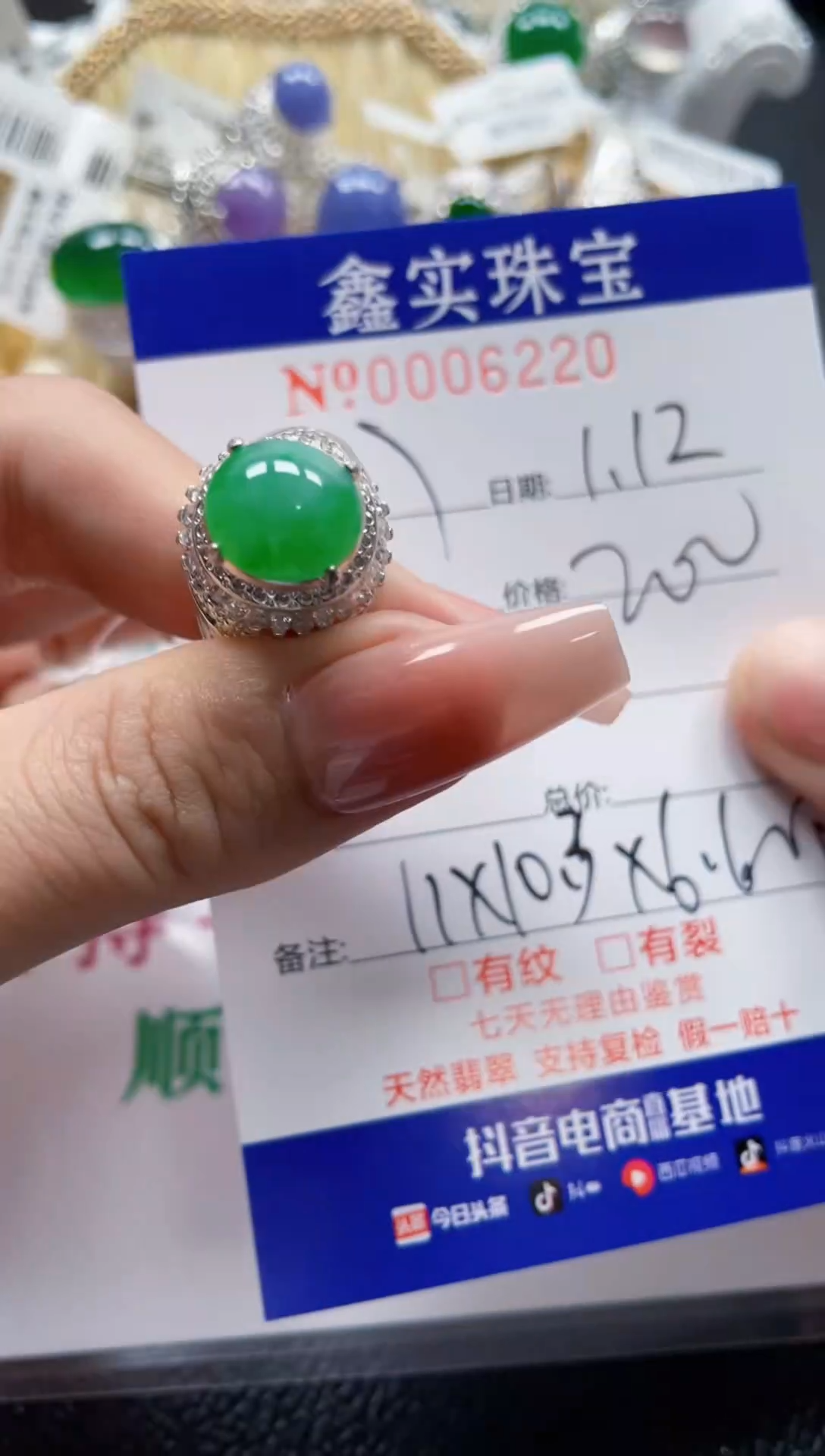 【闪购商品】翡翠颈饰未镶嵌62200000