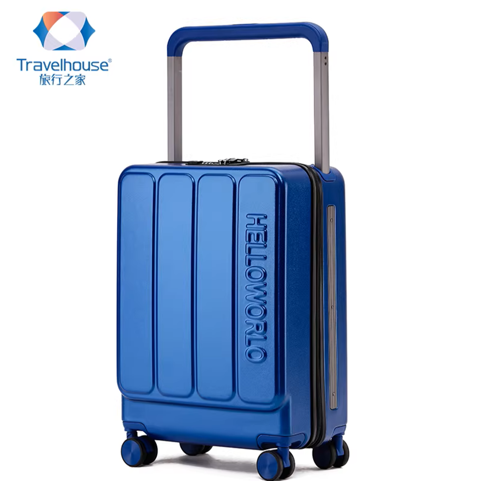 旅行之家宽拉杆旅行箱时尚登机箱男女20寸万向轮拉杆箱