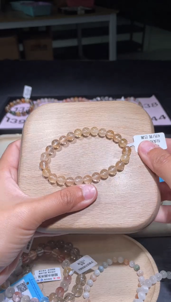 【闪购商品】水晶手链未镶嵌138号多样性发货一K 7+