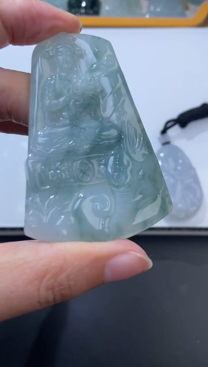 未镶嵌挂件翡翠374075   多人