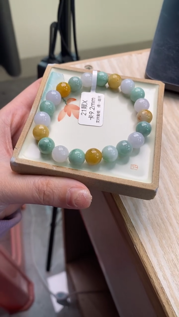 【闪购商品】翡翠手链未镶嵌天然翡翠手串1013