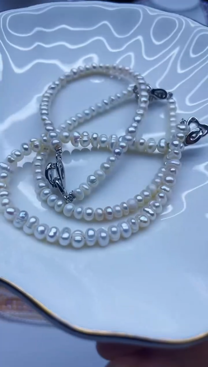 未镶嵌手绳淡水珍珠手链多样性发其一