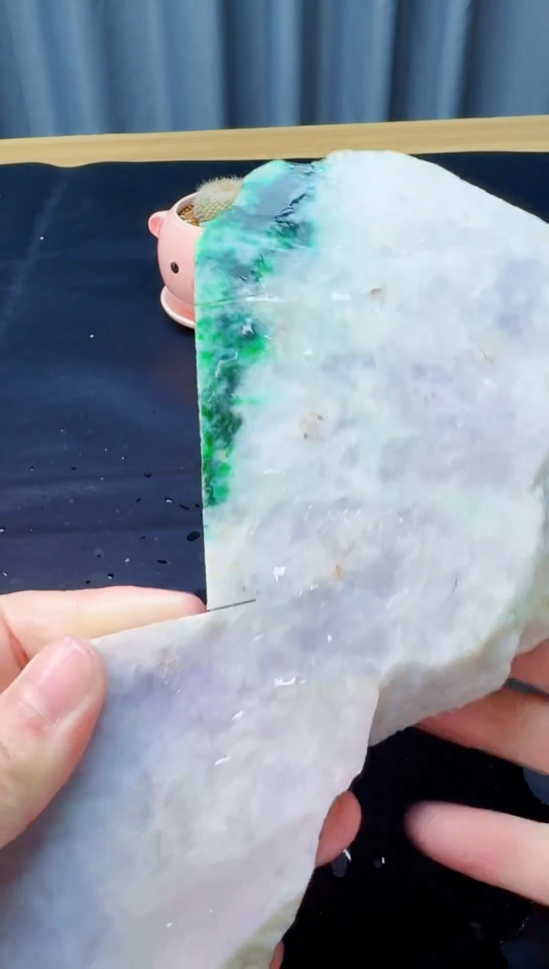 翡翠未镶嵌颈饰105天然缅甸A货翡翠