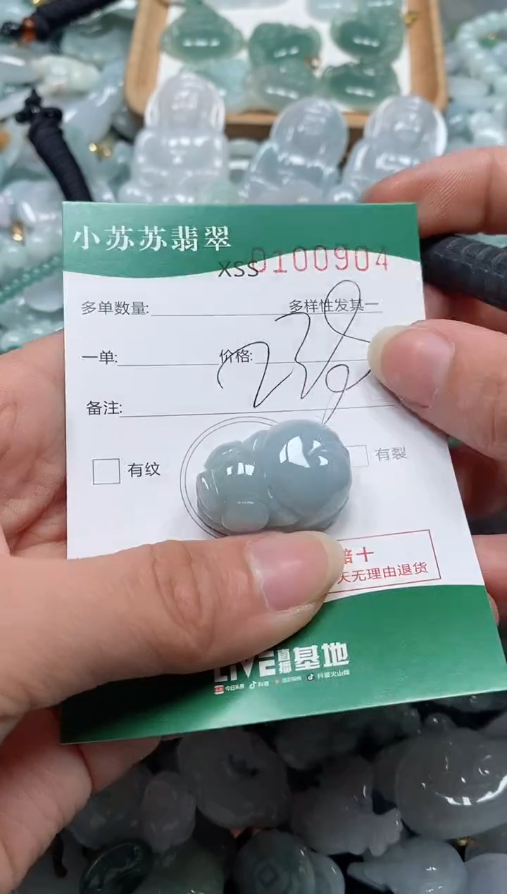 【闪购商品】翡翠颈饰未镶嵌闪购商品0100904