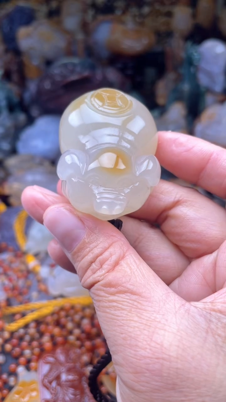 【闪购商品】玛瑙/玉髓颈饰未镶嵌AA