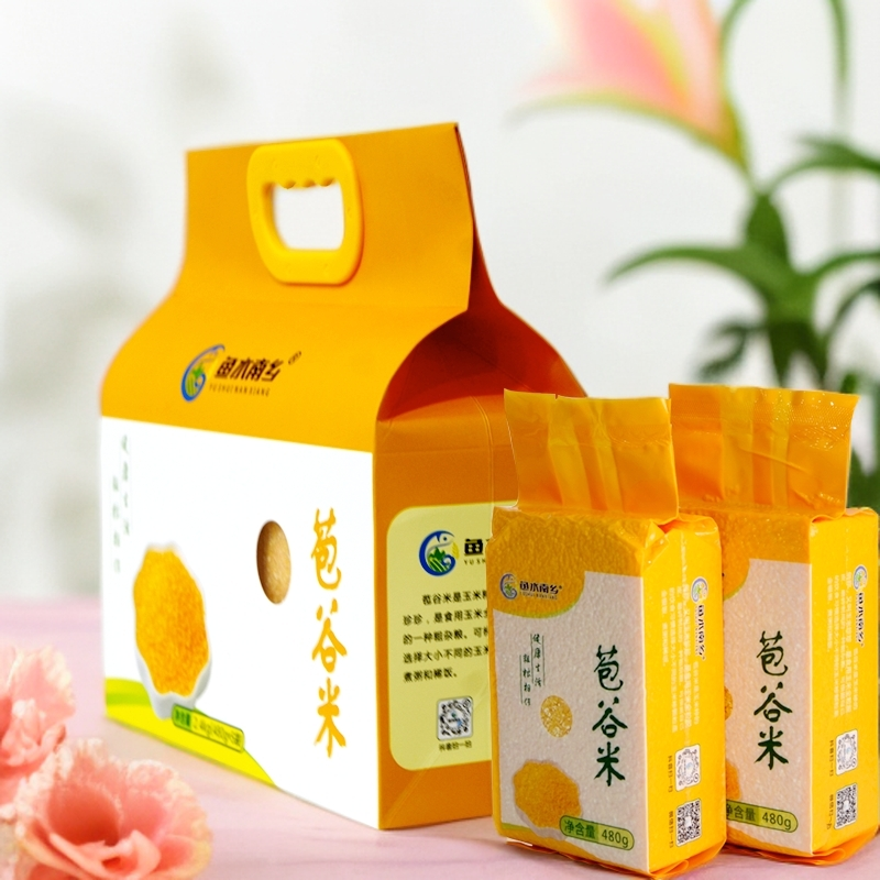 农家粗粮玉米糁2.4kg礼盒装