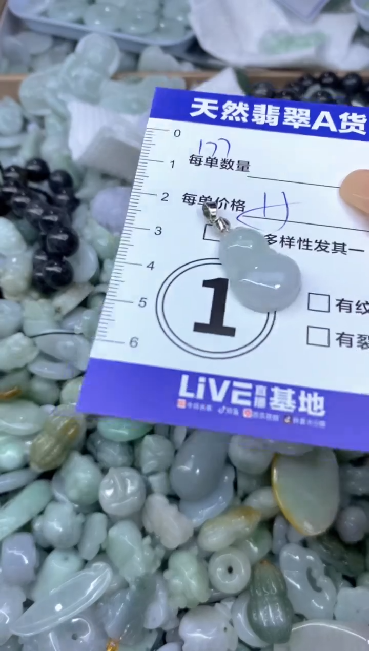 颈饰未镶嵌翡翠天然翡翠A货批量多样性发一件