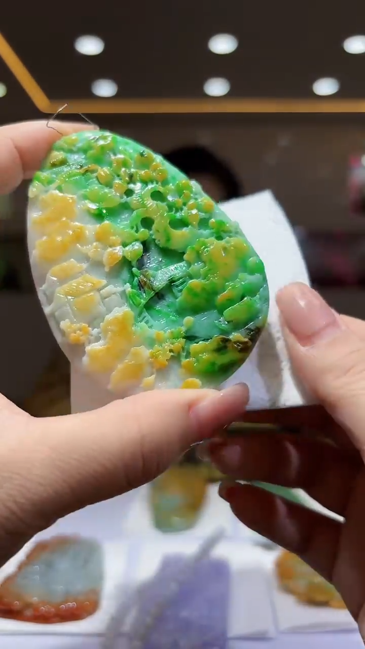 未镶嵌定制翡翠33/1227/C/山水