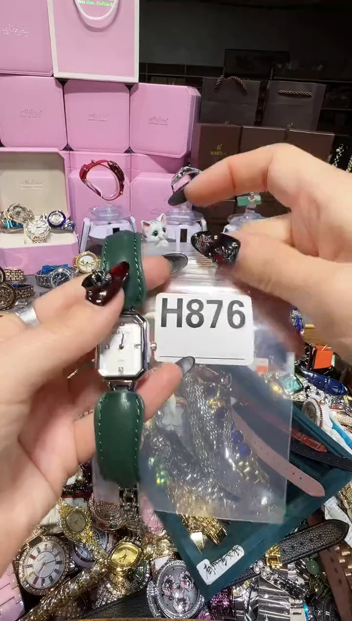 石英机芯不锈钢不锈钢直播定闪专用