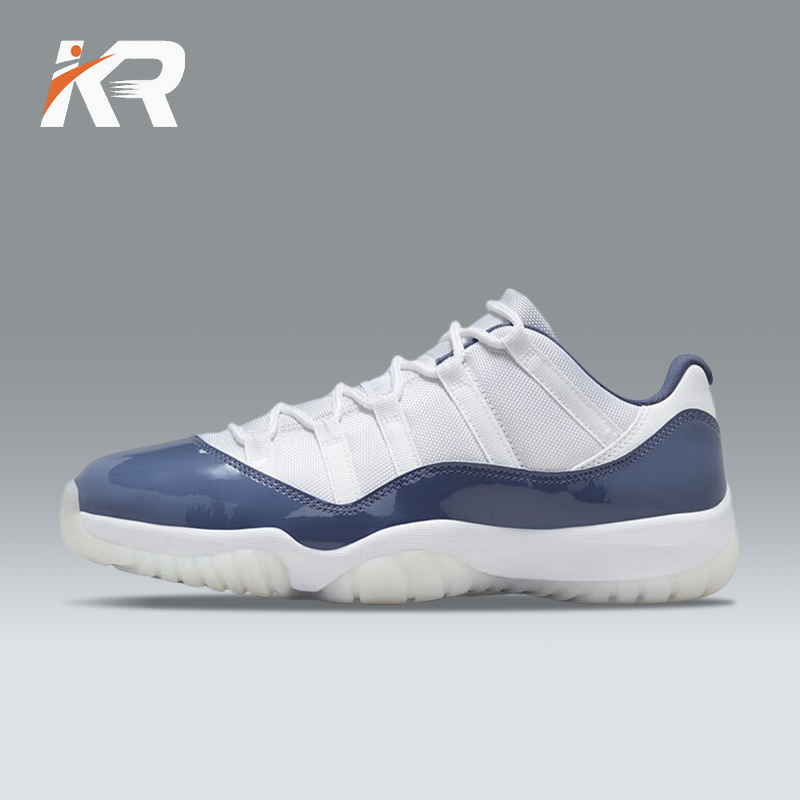 NIKE/耐克男士鞋Air Jordan 11 Low AJ11午夜蓝 低帮篮球鞋FV5104