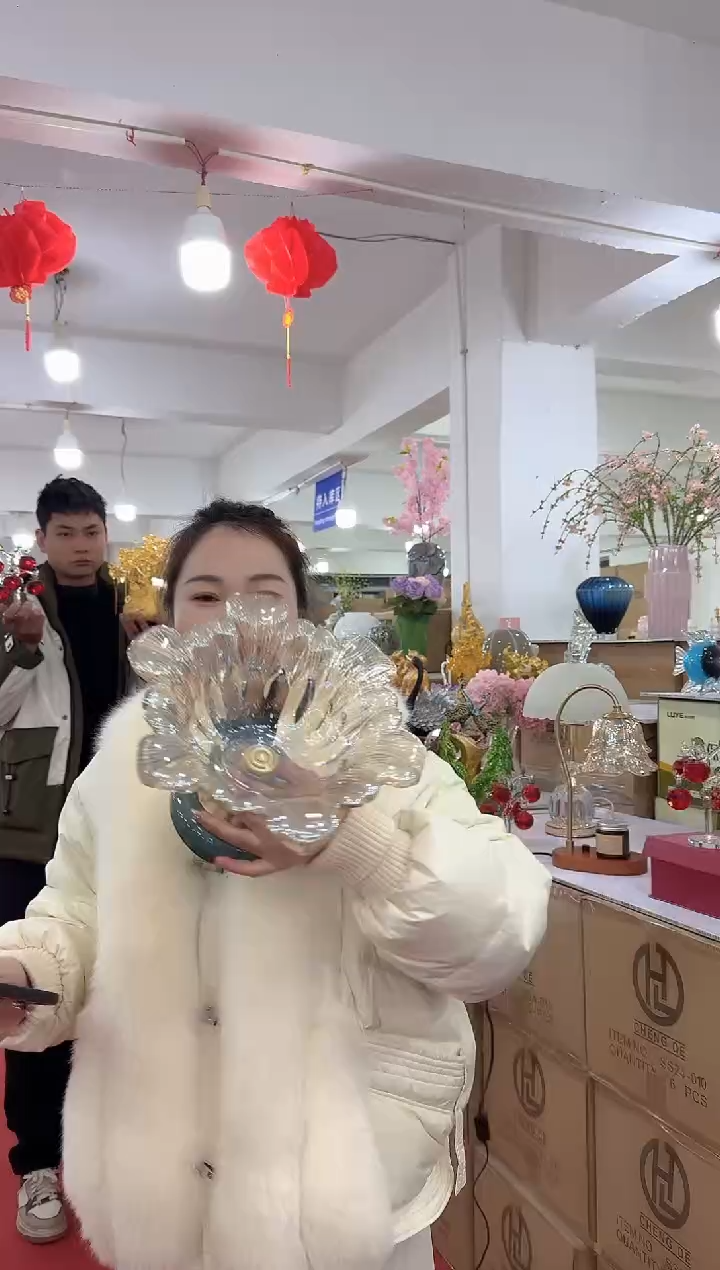 【闪购商品】琉璃迪喜花器-x-早7