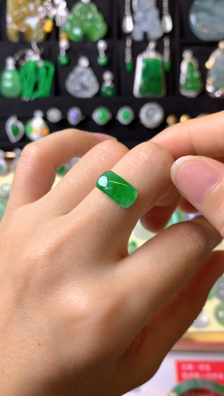 【闪购商品】定制翡翠未镶嵌1裸玉（客户意向镶嵌）