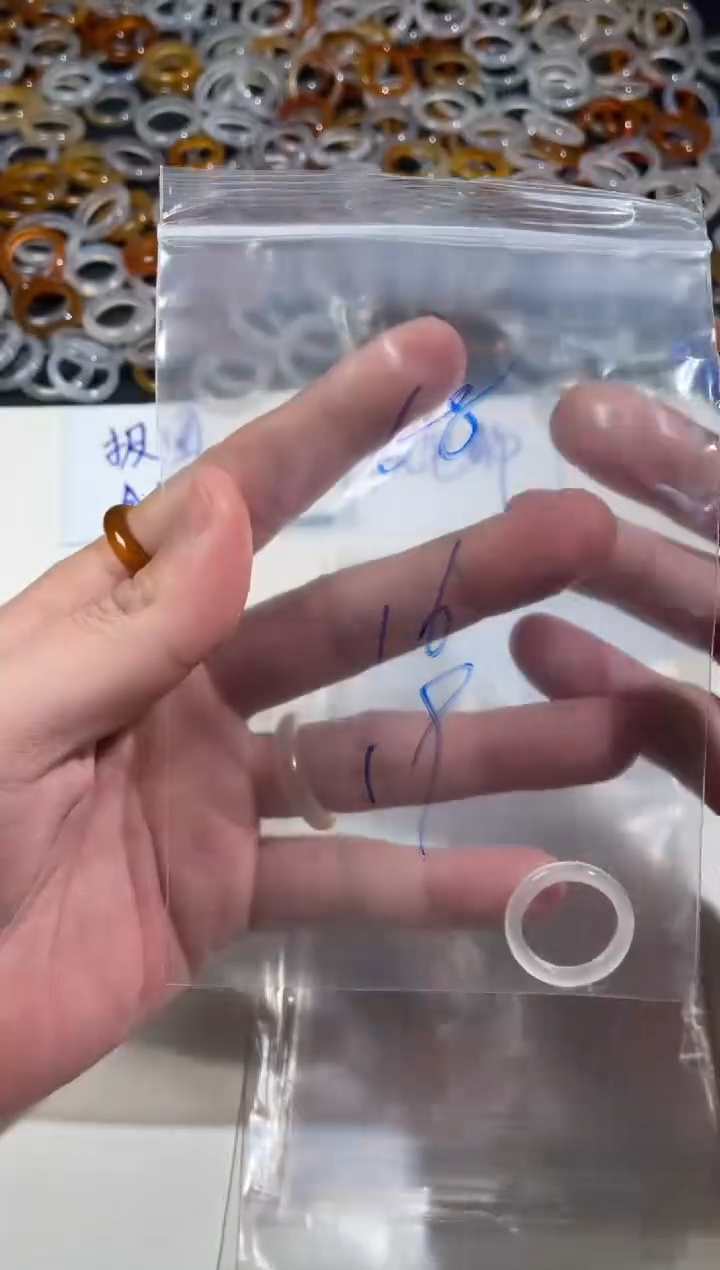 【闪购商品】玛瑙/玉髓戒指未镶嵌68