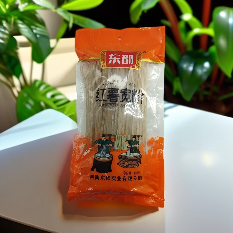 400g装东都红薯宽粉炖煮烹炸麻辣烫火锅多食用方法