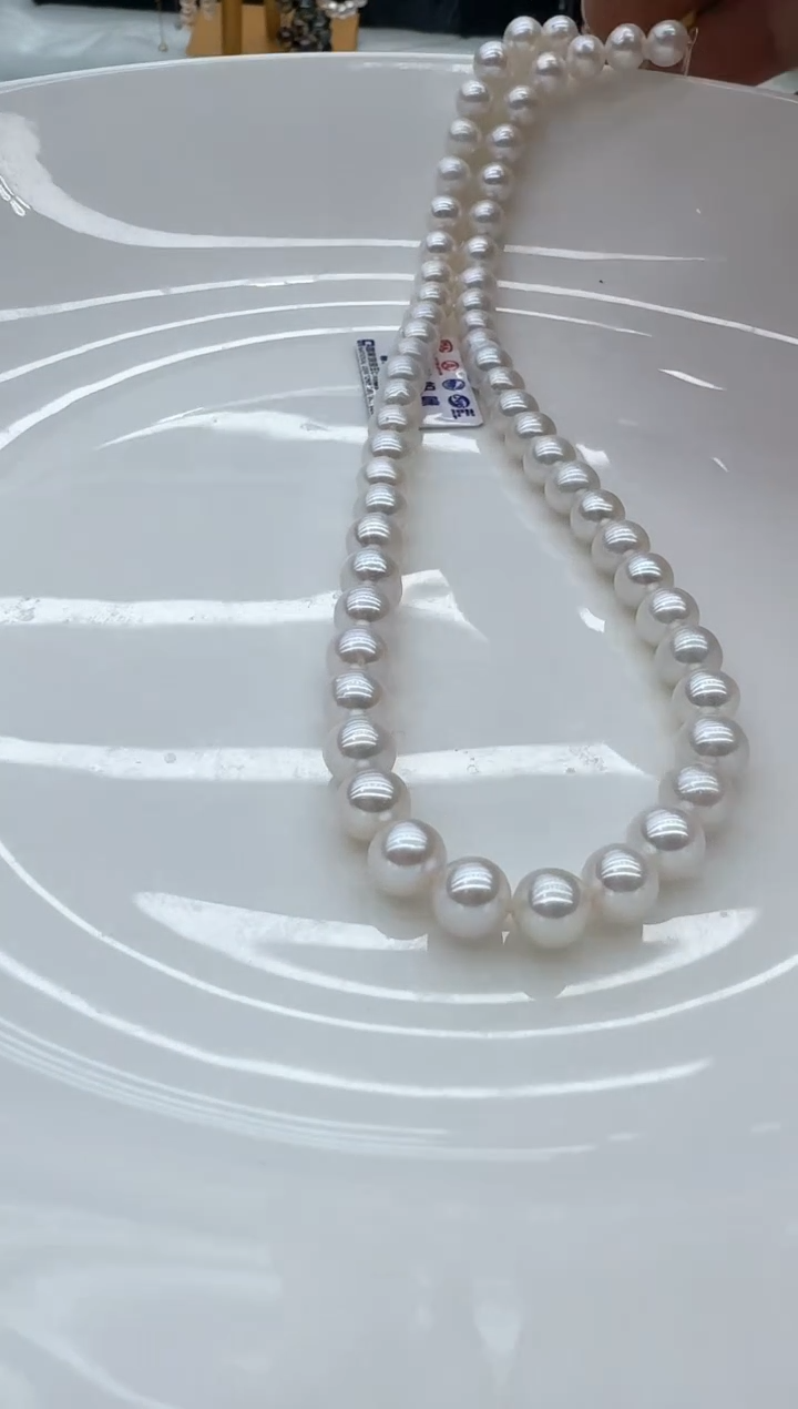 【闪购商品】淡水珍珠颈饰18K金镶嵌清货