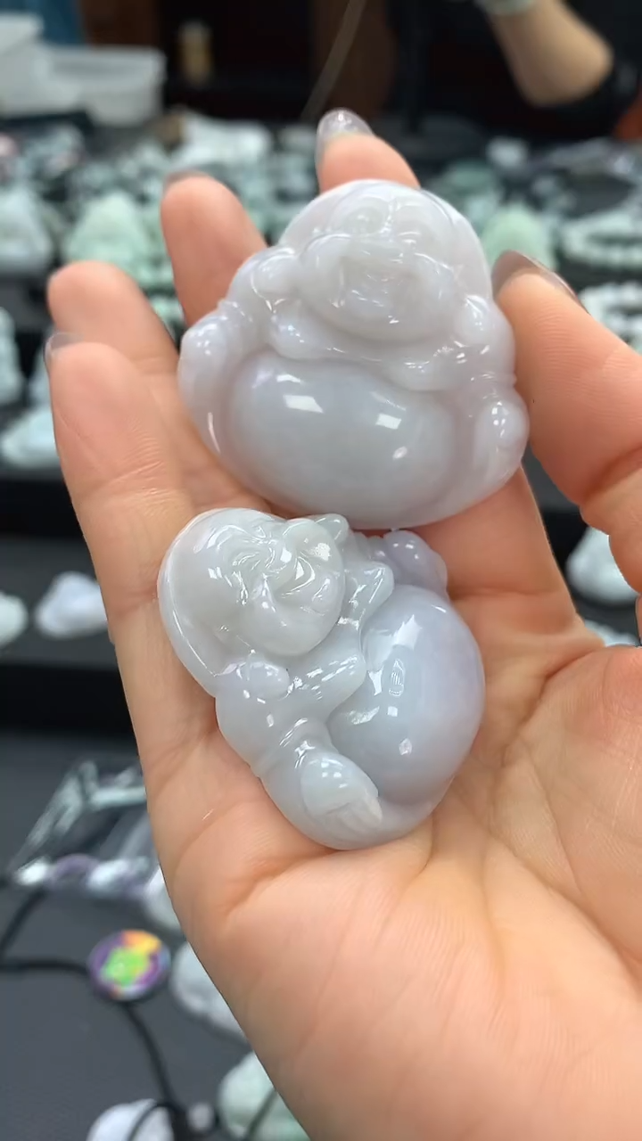 颈饰未镶嵌翡翠佛公 5020多样性发一件