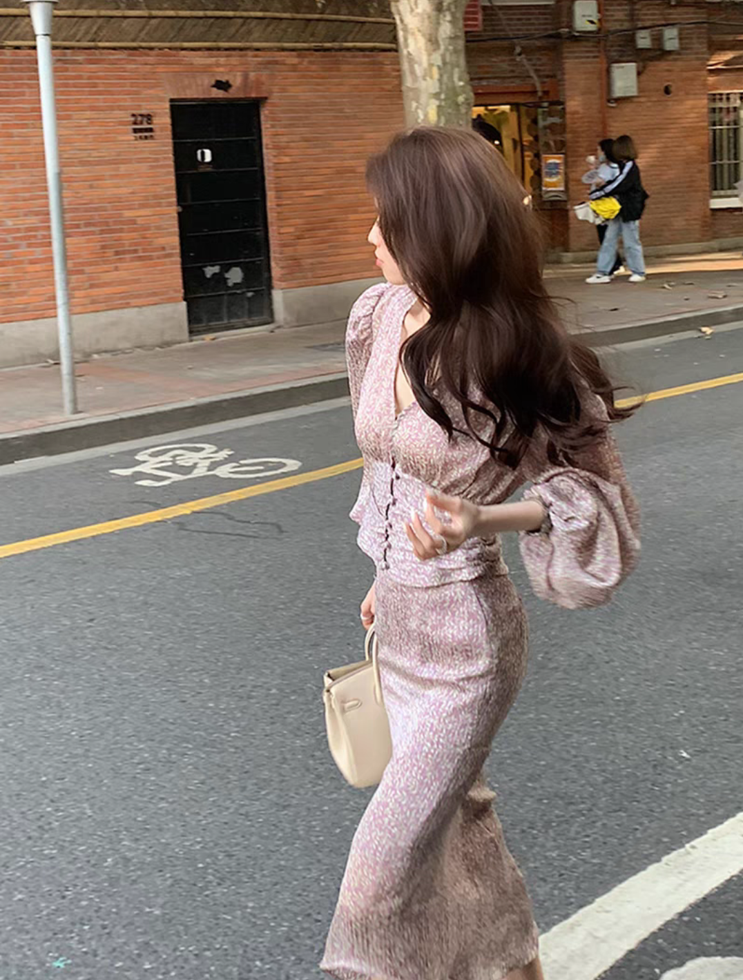 子芸定制【斯嘉丽】百搭设计师轻奢两件套预JJC5TZ0410