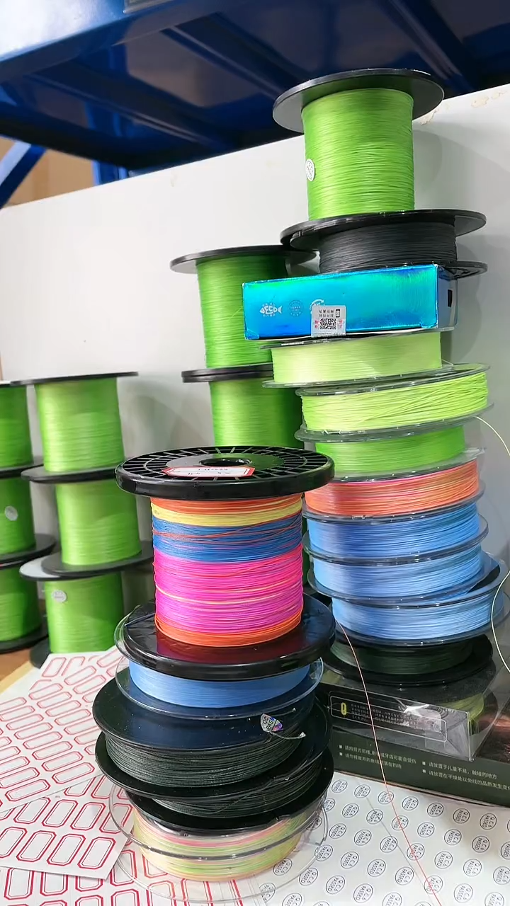 PE12编橙色强耐磨4号300米