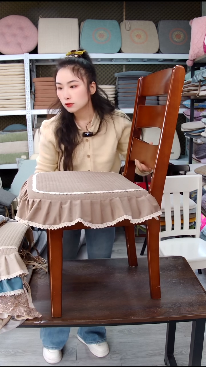 布横条细绒：咖色6个