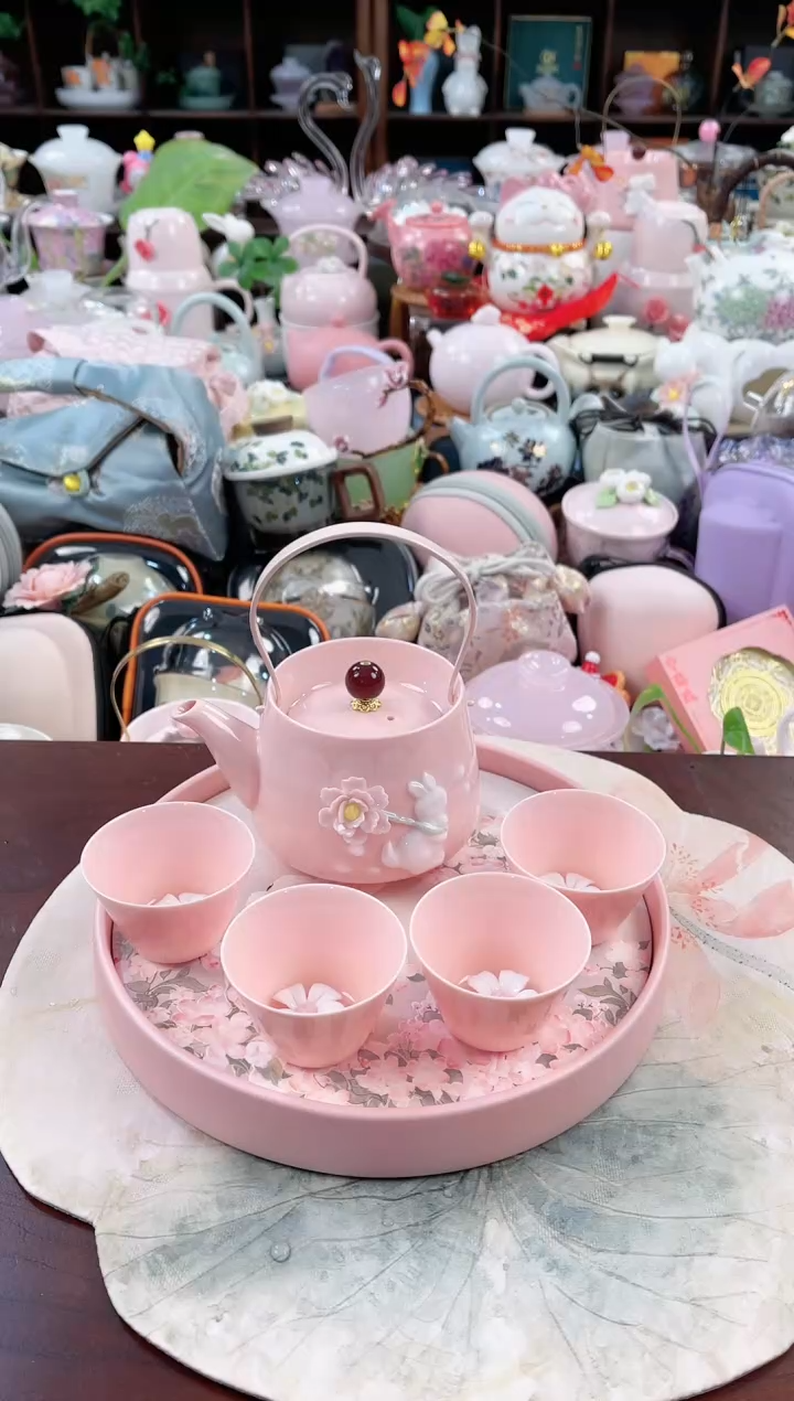 【闪购商品】瓷片茶具：库存仅剩1件