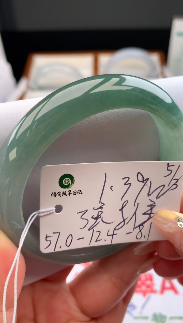【闪购商品】翡翠手镯未镶嵌6号