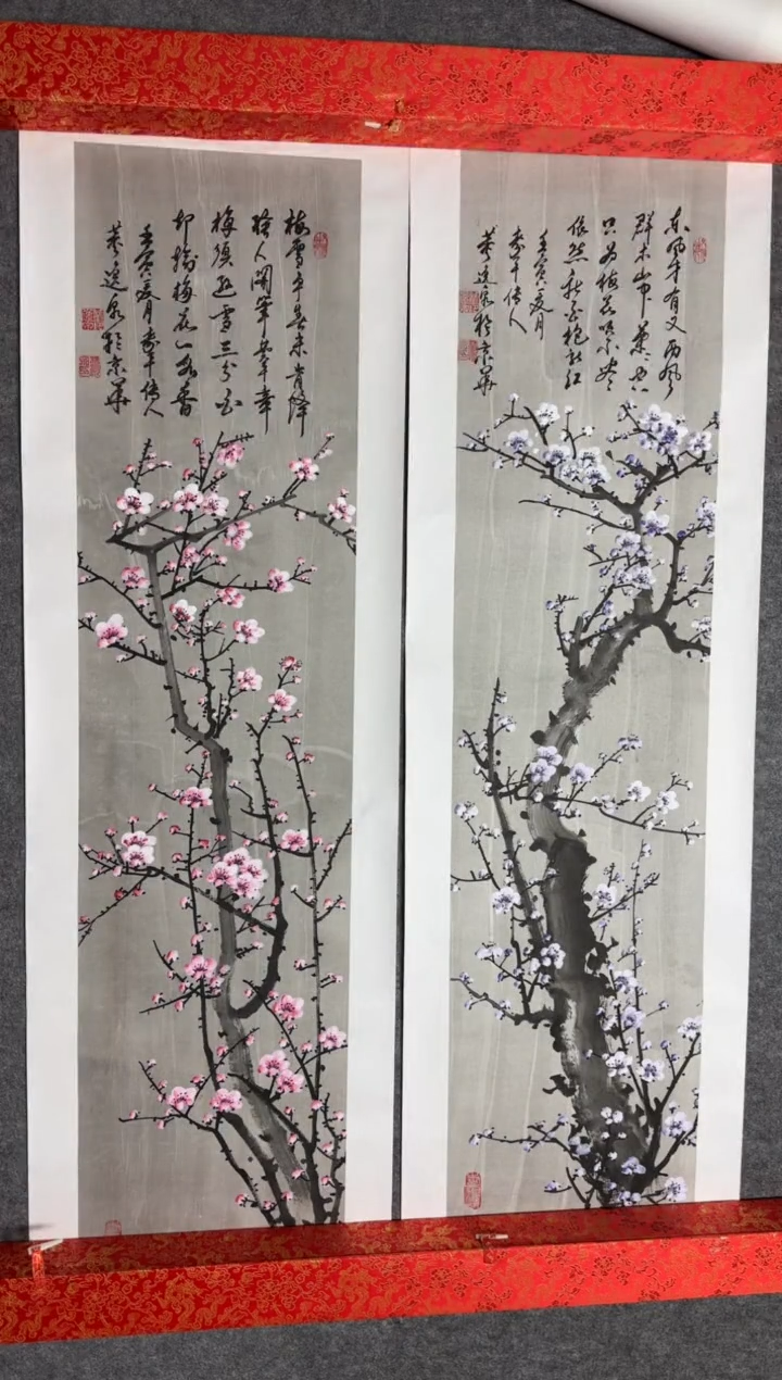 国画手绘16平尺左右