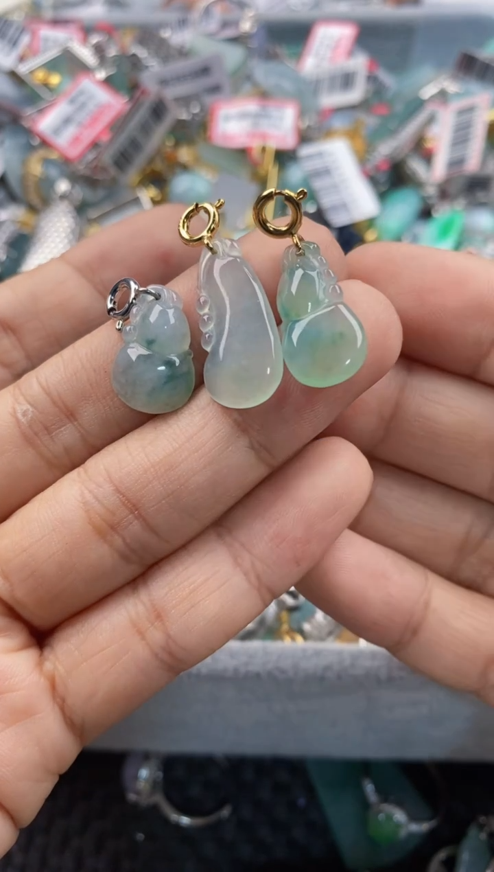 银S925镶嵌戒指翡翠555      8