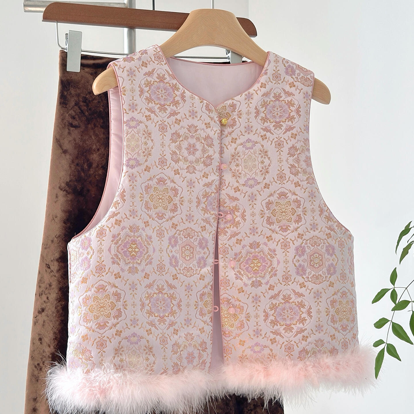 子母依新中式马甲25407NPFHYG21